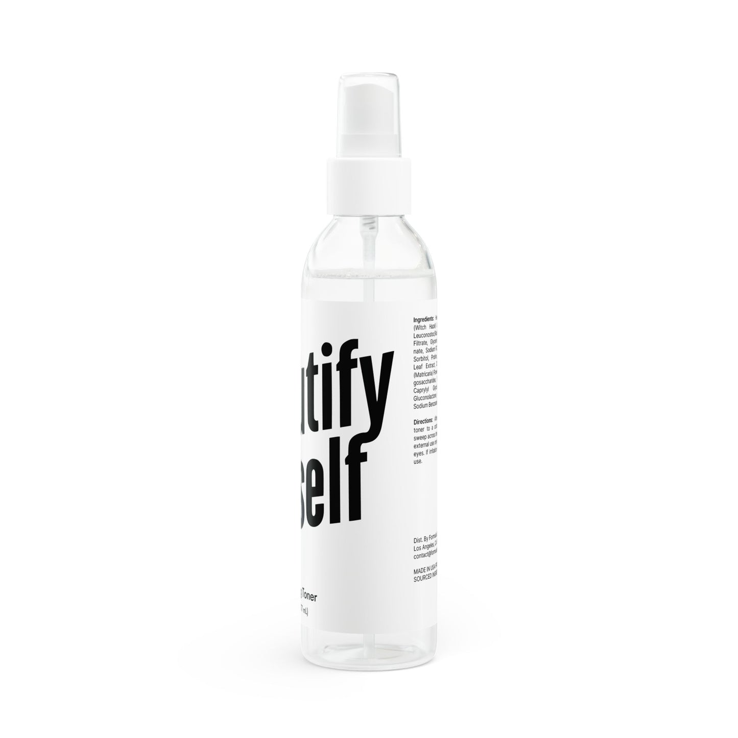 Beautify Myself - Hydrating Toner - 6oz